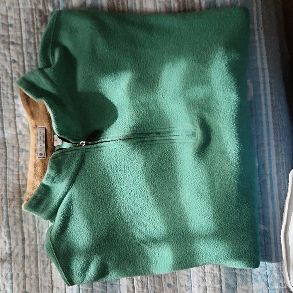 Peter Millar Women's Large quarter zip pullover